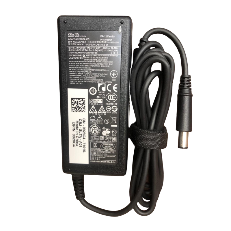 DE9930O DELL ORIGINAL AC ADAPTERS 19V 33A TIP OCTAGONAL 65W - DE9930-O